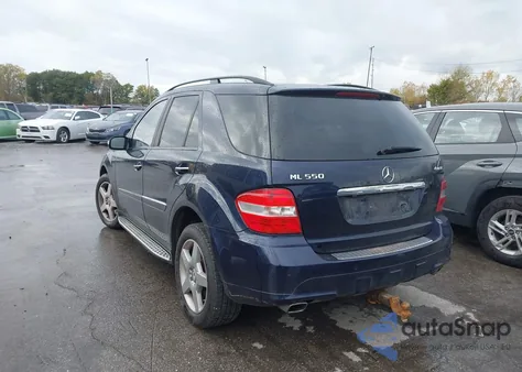 2008 Mercedes-Benz Ml 550 4Matic из США, поврежденный, VIN 4JGBB72E78A344513
